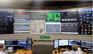 Central de controle da cemig